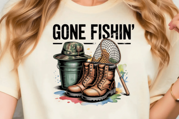 Evaluating the Gone Fishing PNG for Creative and Commercial Projects