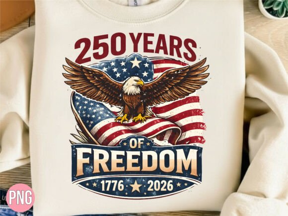 Leveraging Patriotic Digital Assets: The Strategic Value of the USA 250 Years Freedom Eagle Design for Modern Creators