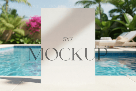 Pool Party Invitation Mockup: Elevate Your Summer Event Designs
