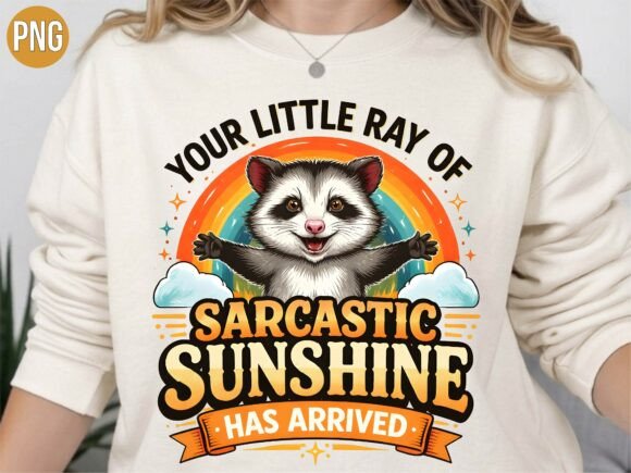 Sarcastic Sunshine Opossum Rainbow PNG: A Guide to High-Quality Digital Design