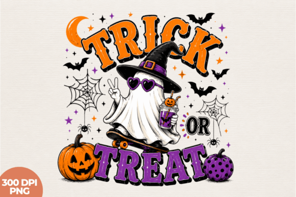 Trick or Treat Cute Ghost Halloween Png: A Guide to Flawless Sublimation and Print Results