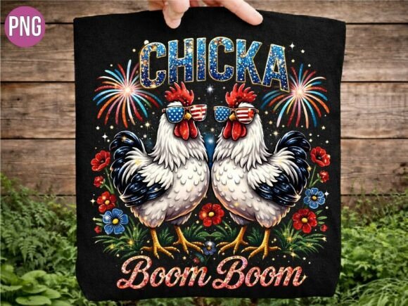 Unlocking Creative Potential with the Funny Chicka Boom Boom Rooster PNG Shirt Design